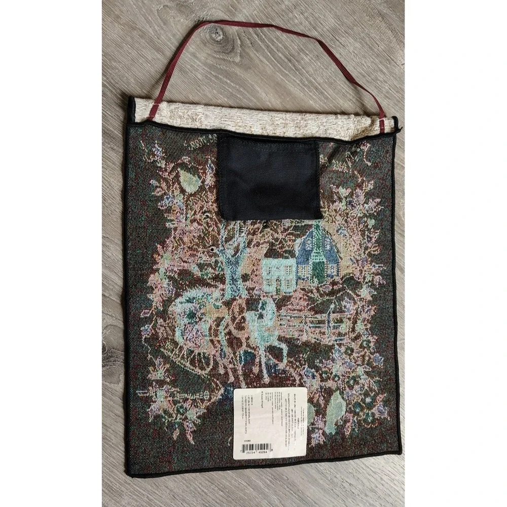 Luke 2:14 Tapestry Bannerette‎ 13x18 The Manual Woodwork and Weavers *READ*